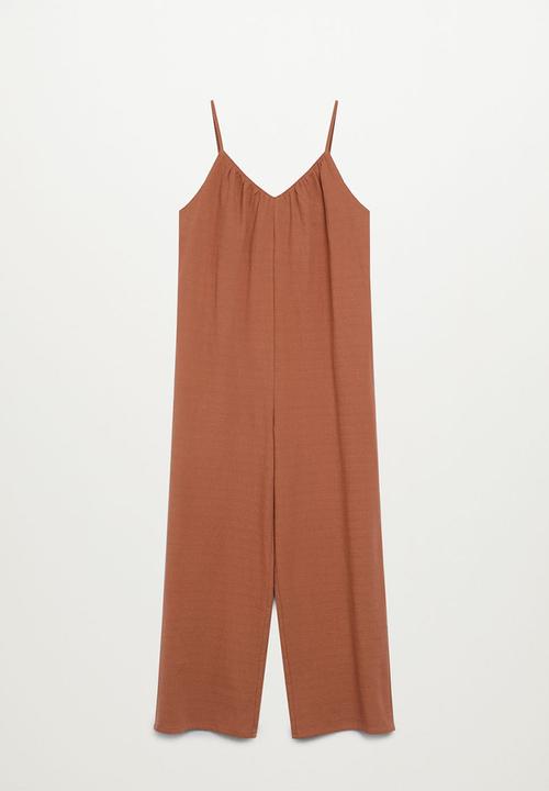 MANGO - One-piece suit jumpy - medium orange