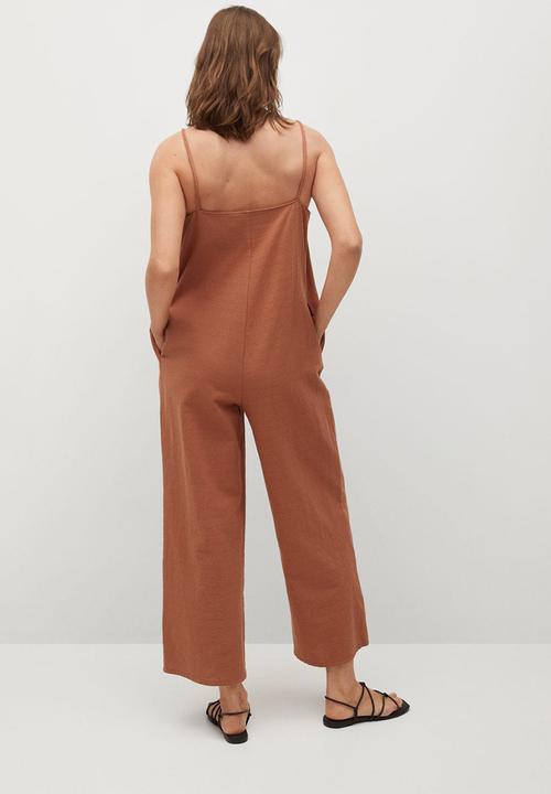 MANGO - One-piece suit jumpy - medium orange