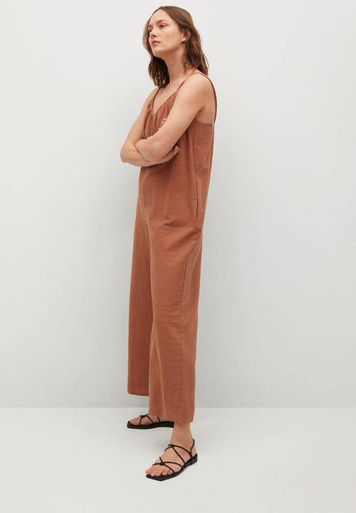 MANGO - One-piece suit jumpy - medium orange