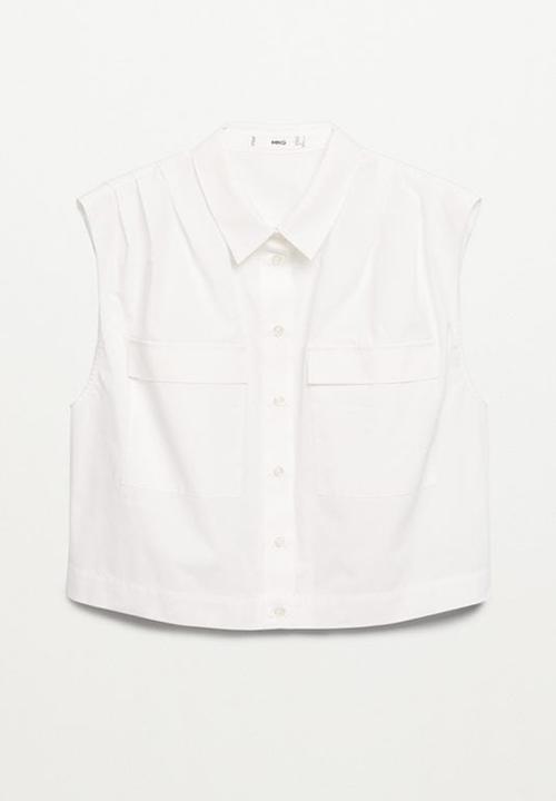 MANGO - Shirt rita - off white