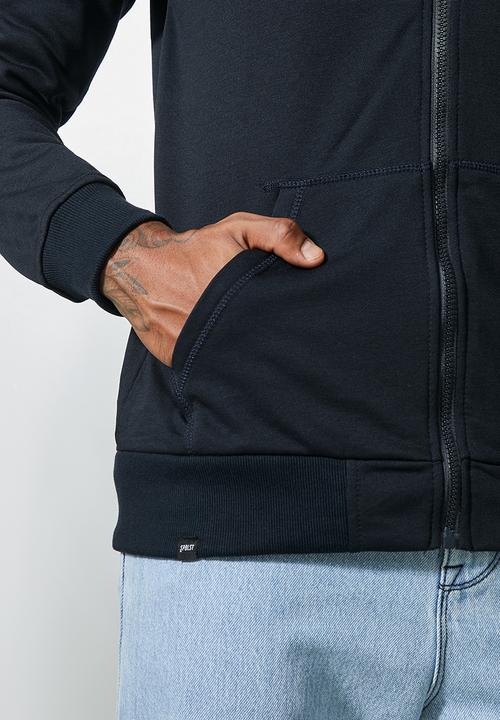 Superbalist - Noel zip through hoodie - navy