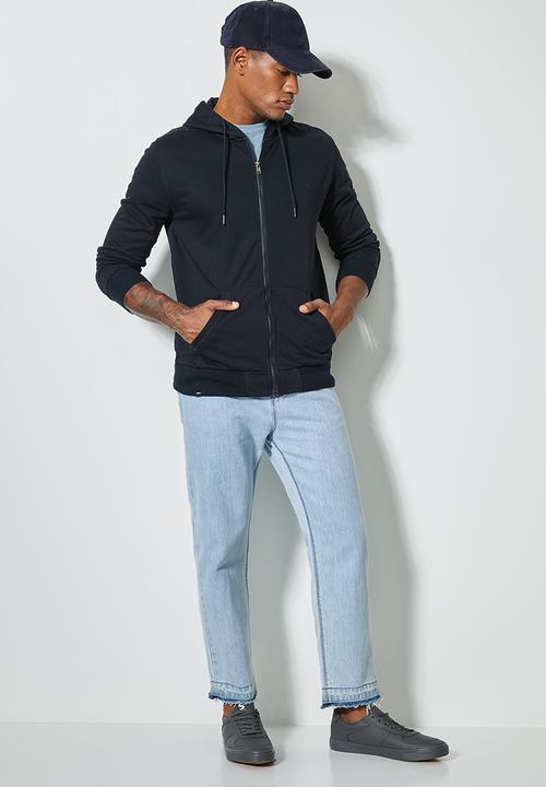 Superbalist - Noel zip through hoodie - navy