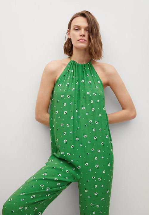 MANGO - One-piece suit confy - green