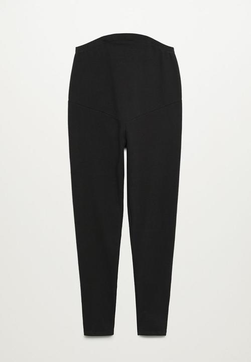 MANGO - Leggings mum-i - black