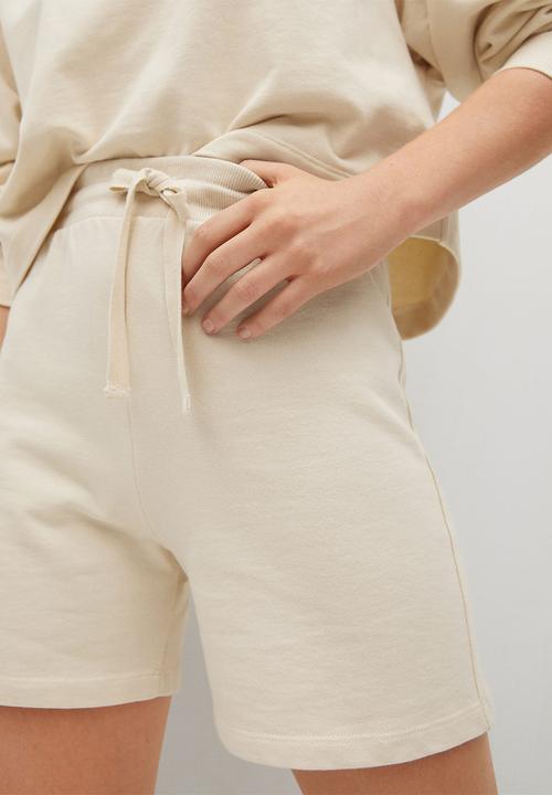 MANGO - Shorts paris - light beige