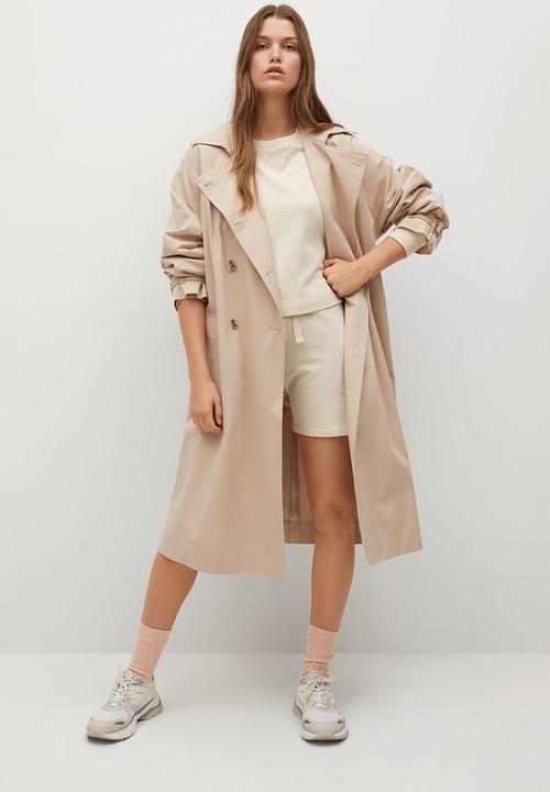 MANGO - Shorts paris - light beige