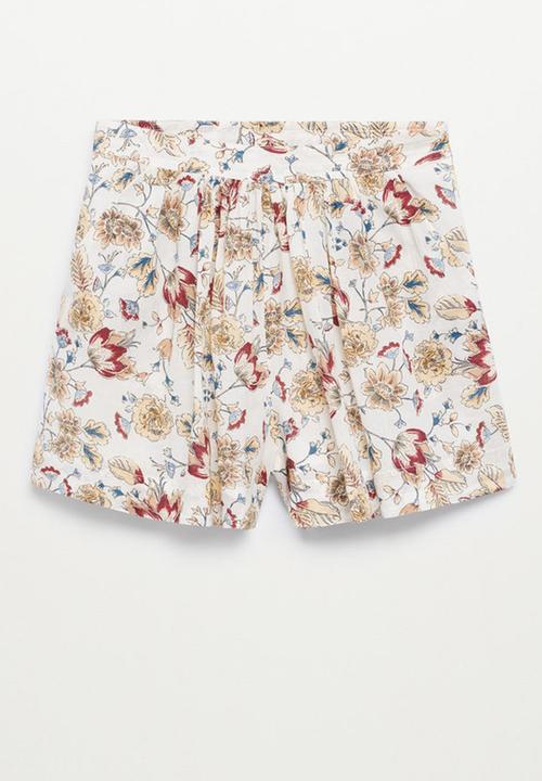 MANGO - Shorts paradise - off white 