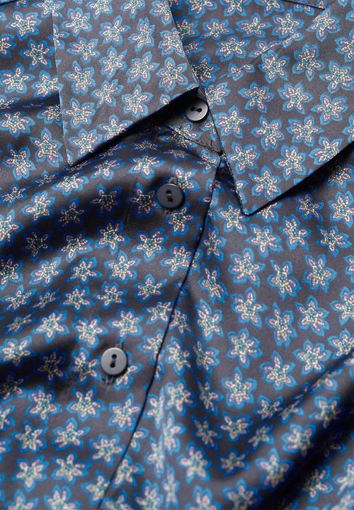 MANGO - Shirt chiqui - blue