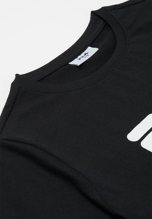 FILA - Mono deckle T-shirt - black
