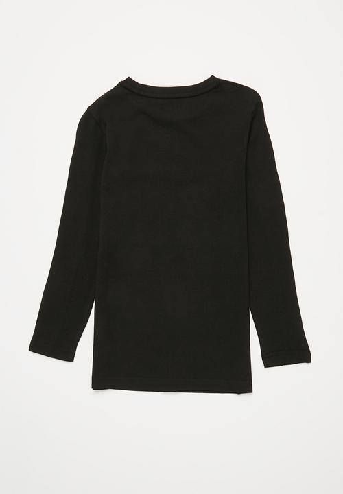 PUMA - Alpha long sleeve tee b - puma black
