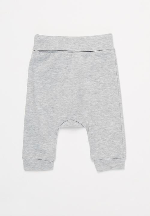 Pop Candy - Baby boys 2 pack leggings - navy & grey