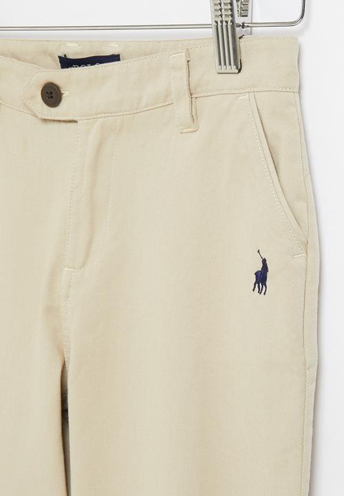 POLO - Boys adrian chino - stone