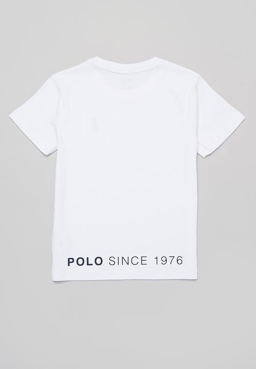 POLO - Boys rick short sleeve tee - white