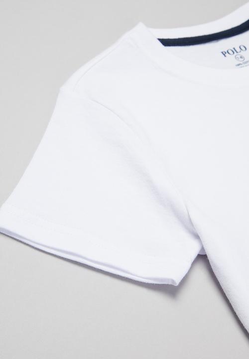 POLO - Boys rick short sleeve tee - white