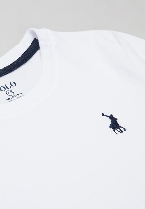 POLO - Boys rick short sleeve tee - white