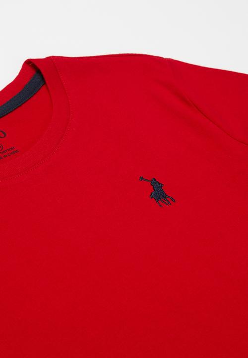 POLO - Boys rick short sleeve tee - red