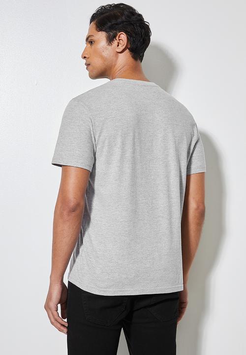 Superbalist - Nate nasa worm printed crew neck tee - grey