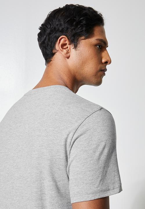 Superbalist - Nate nasa worm printed crew neck tee - grey