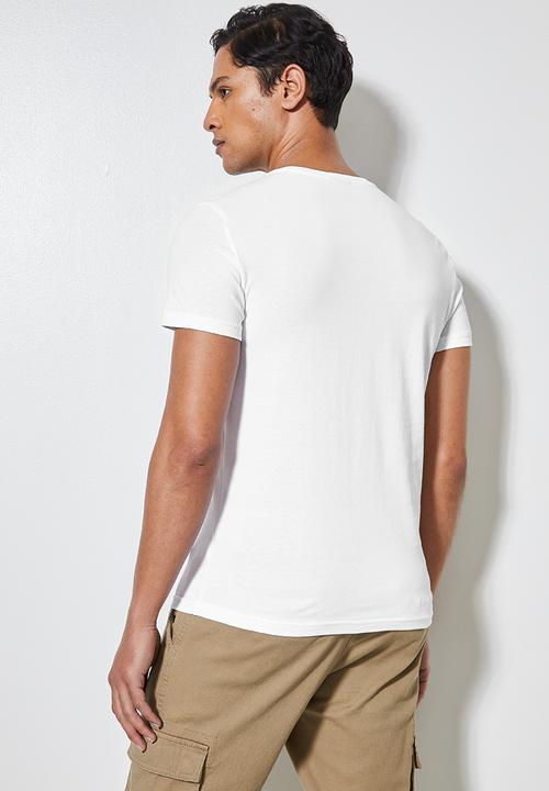 Superbalist - Nate nasa printed crew neck tee - white