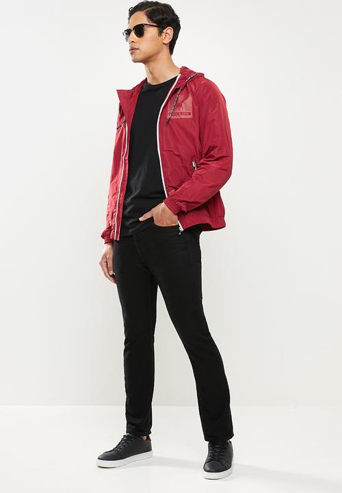 POLO - Rayden nylon jacket - crimson
