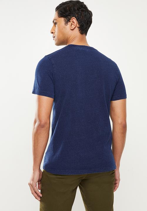 Superdry. - Workwear pocket tee - navy