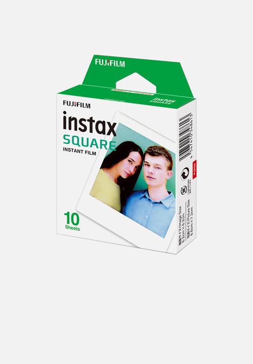 Fujifilm - Instax square film - white