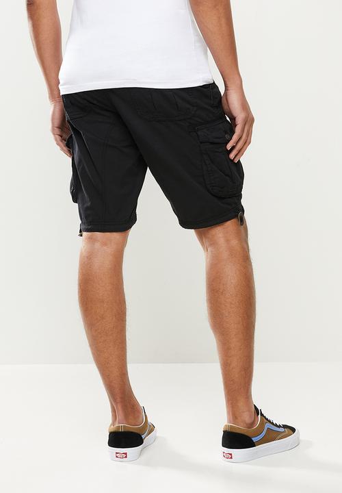 Brave Soul - George cargo shorts - black