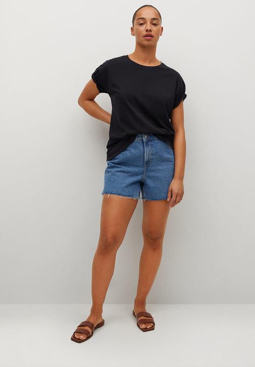 Violeta by Mango - Plus T-shirt easy - black