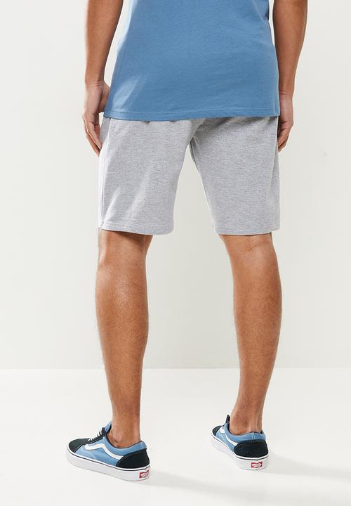Brave Soul - Essential fleece shorts - grey