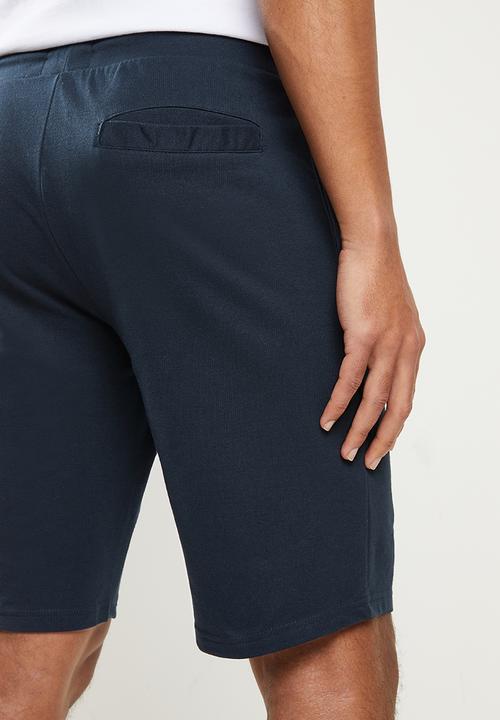 Brave Soul - Essential fleece shorts - navy