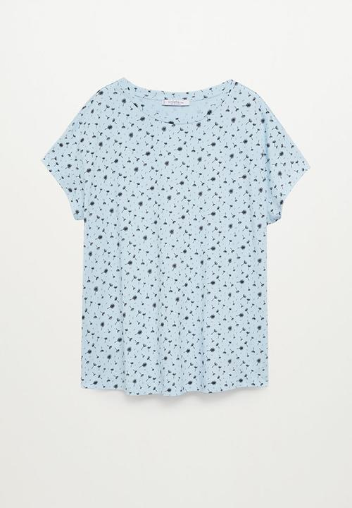 Violeta by Mango - Plus T-shirt easypri - medium blue