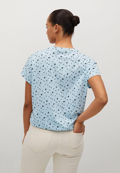 Violeta by Mango - Plus T-shirt easypri - medium blue