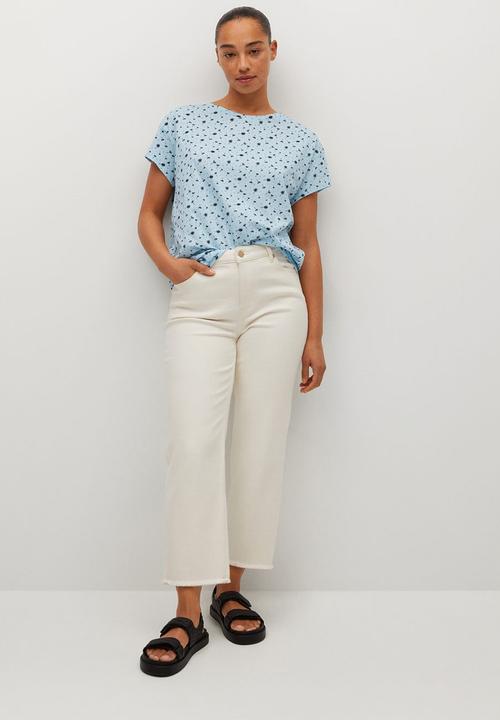 Violeta by Mango - Plus T-shirt easypri - medium blue