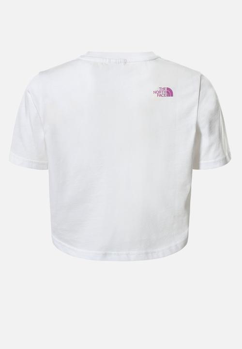 The North Face - Easy cropped tee - white