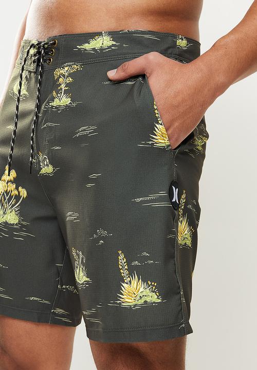 Hurley - Phtm bchside island hop 18" - dark green