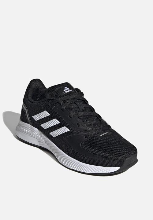 adidas Performance - Kids runfalcon 2.0 k - core black/ftwr white/silver met.