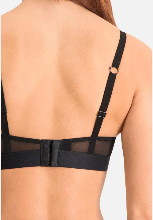 PUMA - Padded sporty bra 1p - black