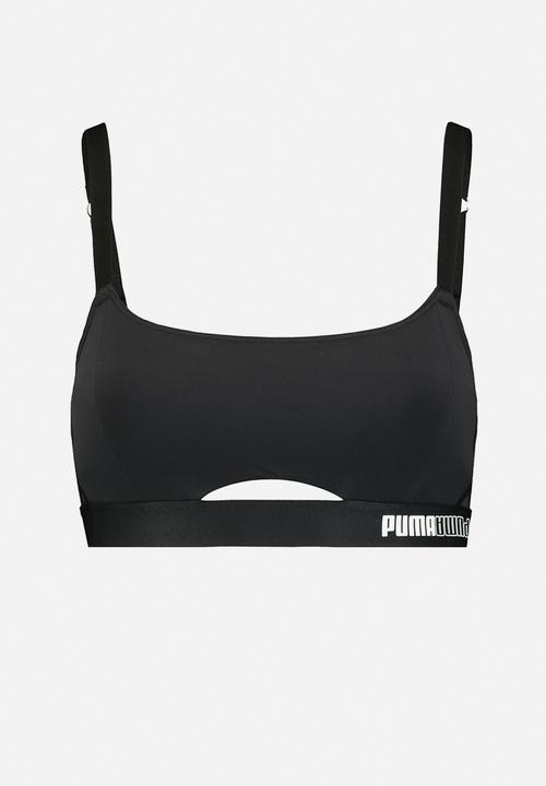 PUMA - Padded sporty bra 1p - black
