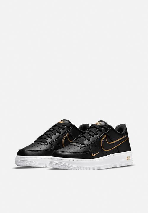Nike - Nike air force 1 lv8 - black/black-metallic gold-white