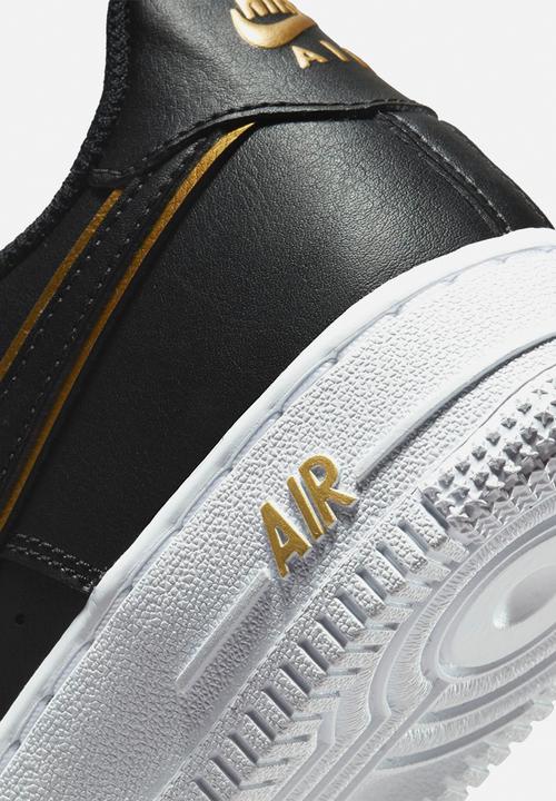 Nike - Nike air force 1 lv8 - black/black-metallic gold-white