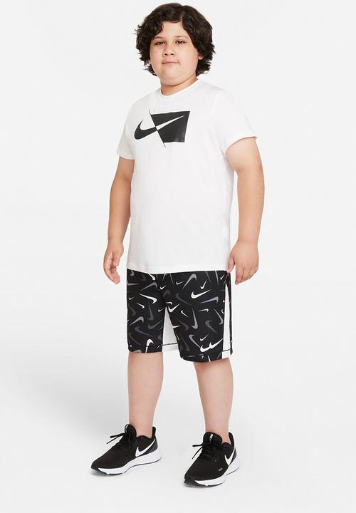 Nike - Boys short aop - black