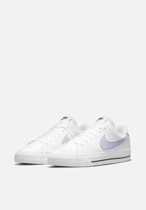 Nike - Court legacy - white/pure violet-black-team orange