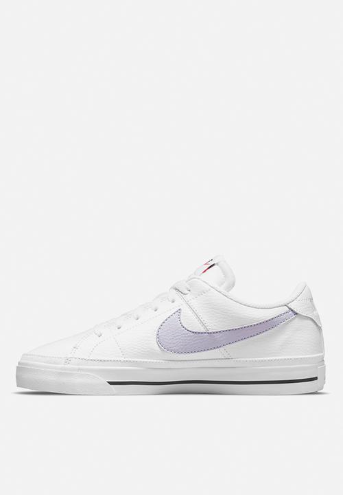 Nike - Court legacy - white/pure violet-black-team orange