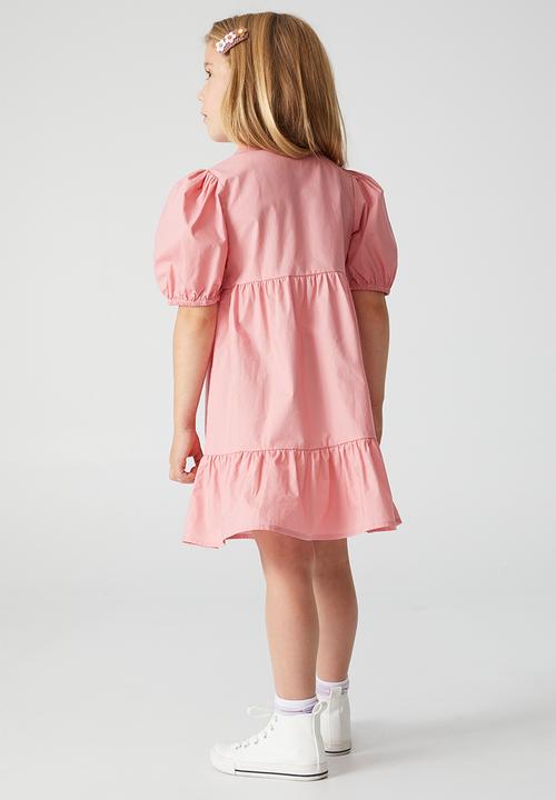 Cotton On - Jamala short sleeve dress - musk rose