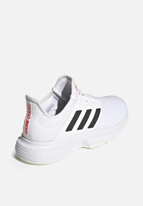 adidas Performance - Gamecourt w - fz4286 - ftwr white/core black/solar red
