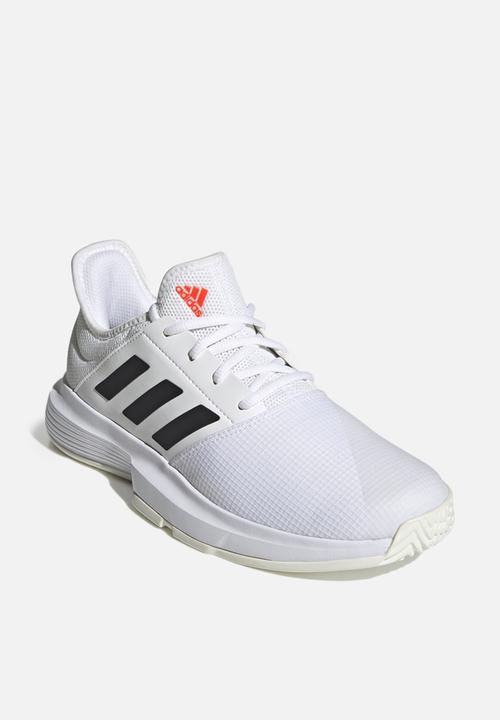 adidas Performance - Gamecourt w - fz4286 - ftwr white/core black/solar red
