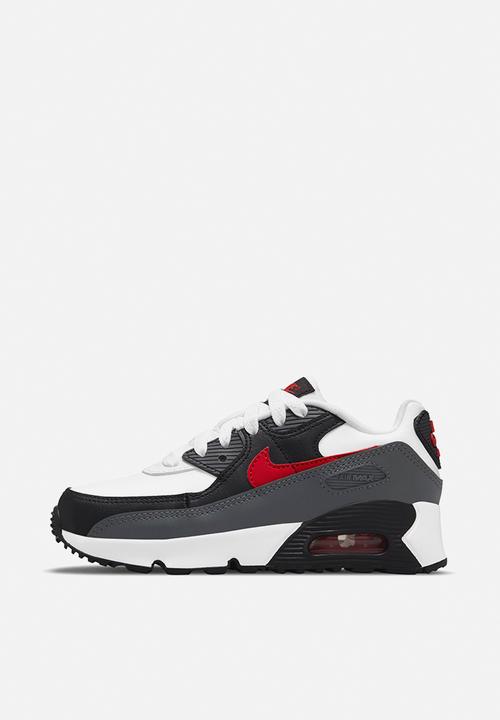 Nike - Nike air max 90 - white/university red-iron grey-black