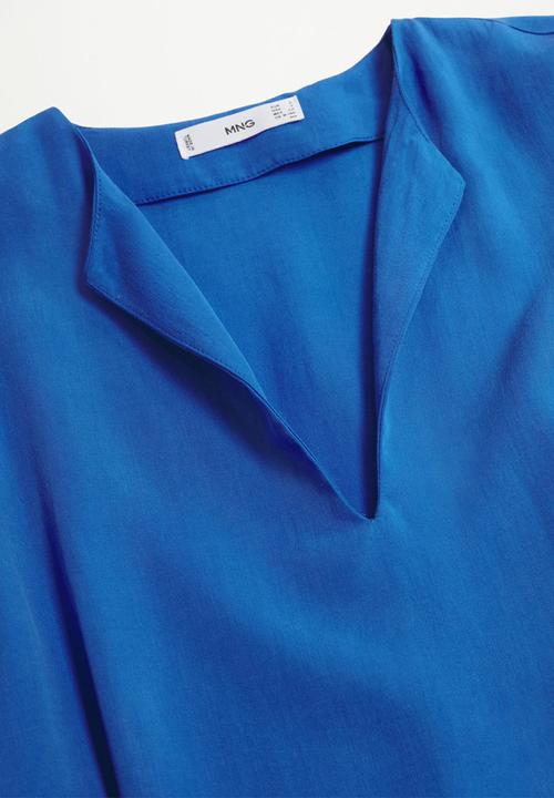 MANGO - Dress sonder - medium blue