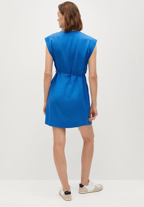 MANGO - Dress sonder - medium blue