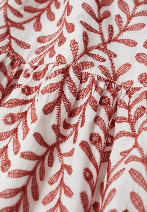 MANGO - Dress serenity - red